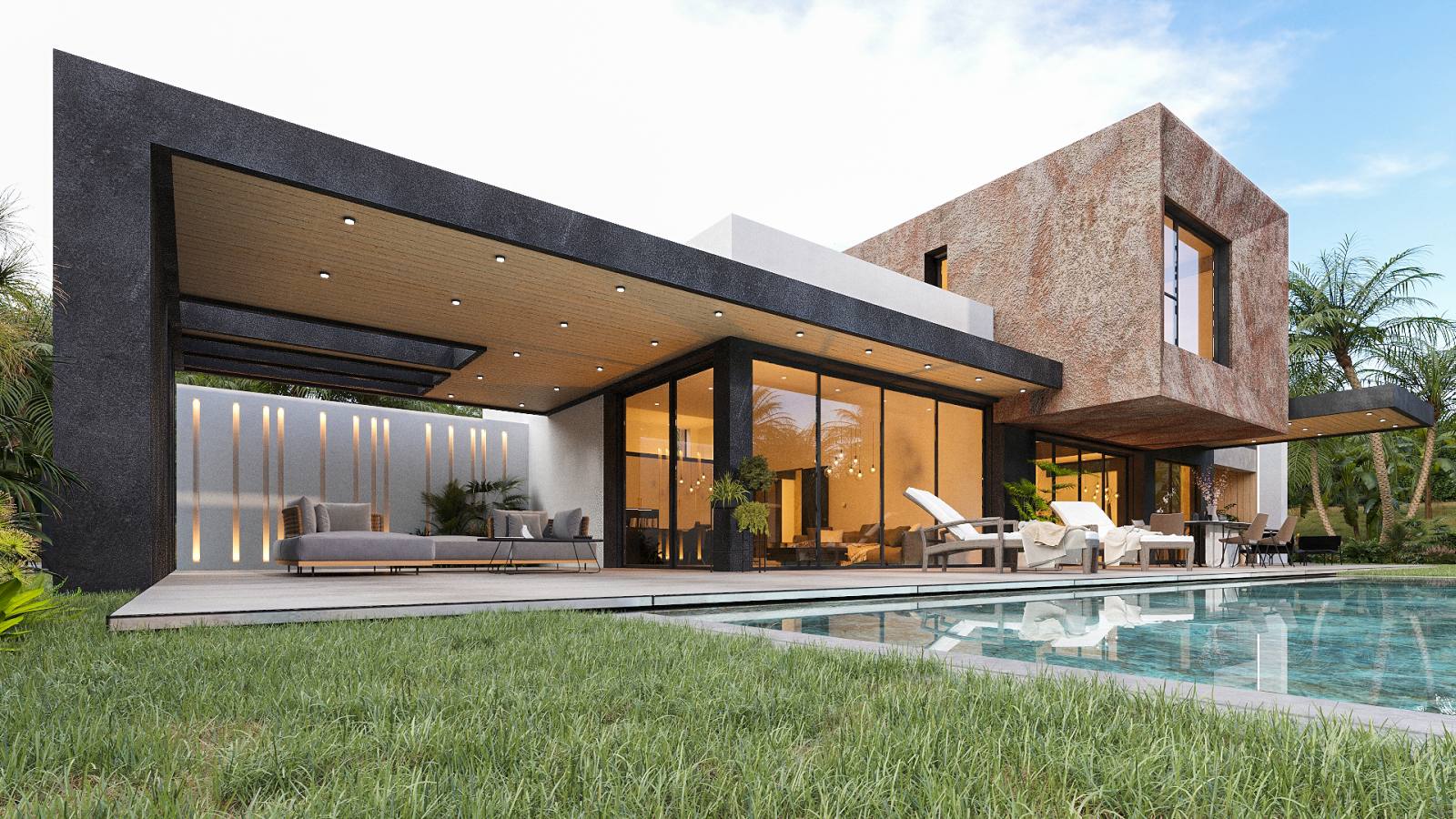 Çeşme Ayayorgi Koyuna 700 Metre 5+1 Satılık Havuzlu Villa